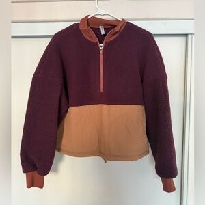 Fabletics Colorblock Half-Zip Pullover